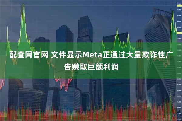 配查网官网 文件显示Meta正通过大量欺诈性广告赚取巨额利润