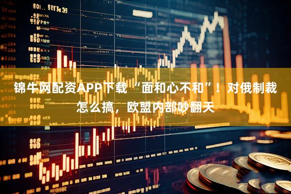 锦牛网配资APP下载 “面和心不和”！对俄制裁怎么搞，欧盟内部吵翻天